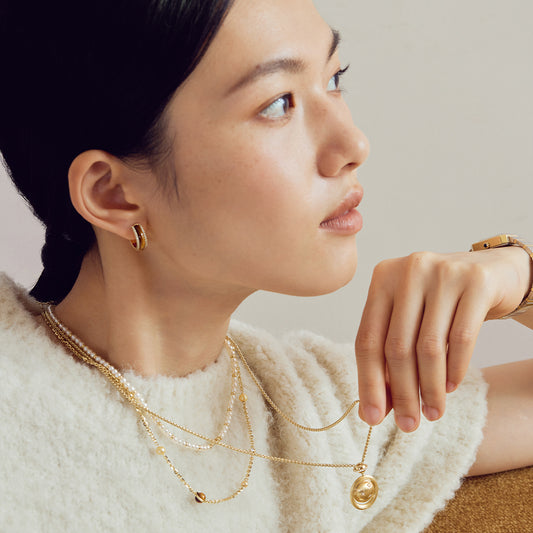 Heliocentric Freshwater Pearl Necklace