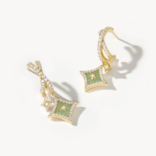 Starry Aventurine Earrings