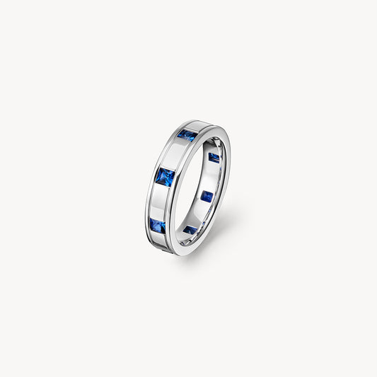 Full of Love Blue Gem Ring