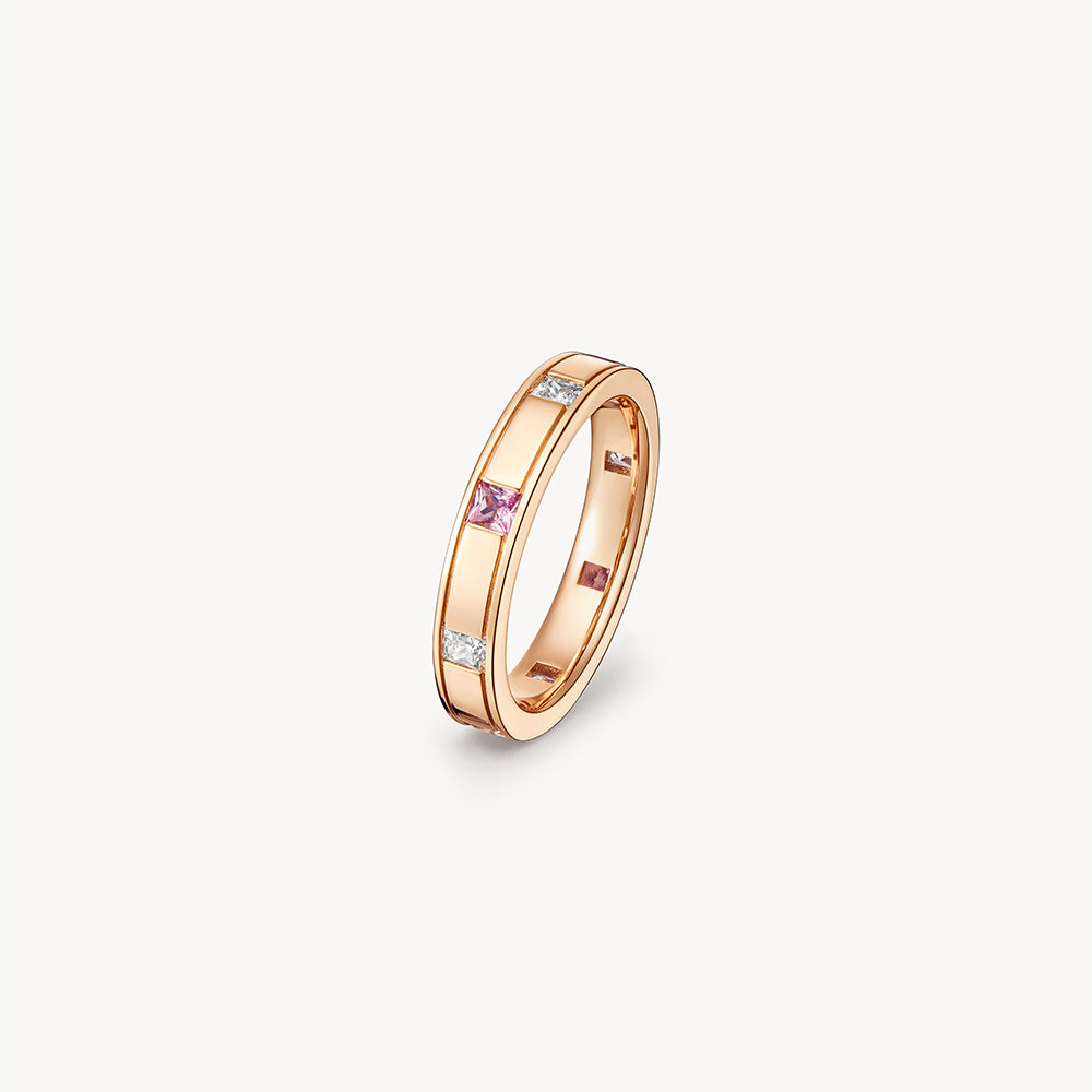 Full of Love Pink Gem Ring