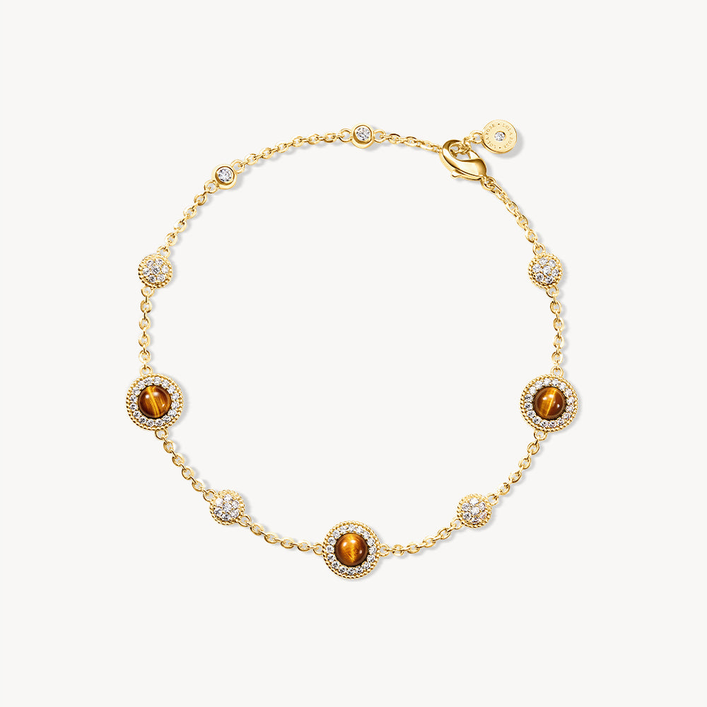 Heliocentric Tiger's Eye Bracelet