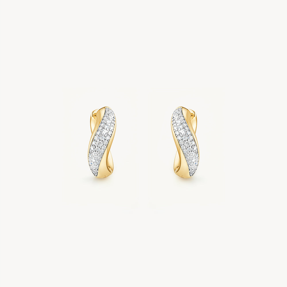 Vyne Zircon Mini Hoop Earrings