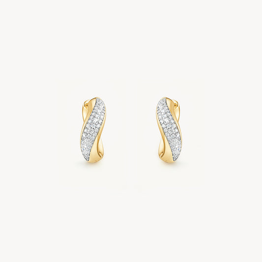 Vyne Zircon Mini Hoop Earrings