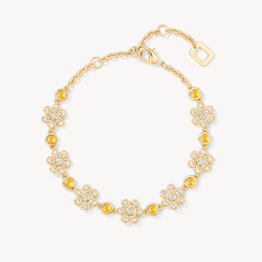Daisy Full Bloom Choker Bracelet
