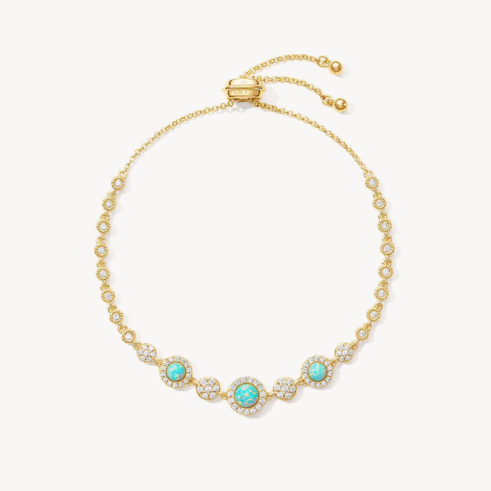 Heliocentric Opal Bracelet