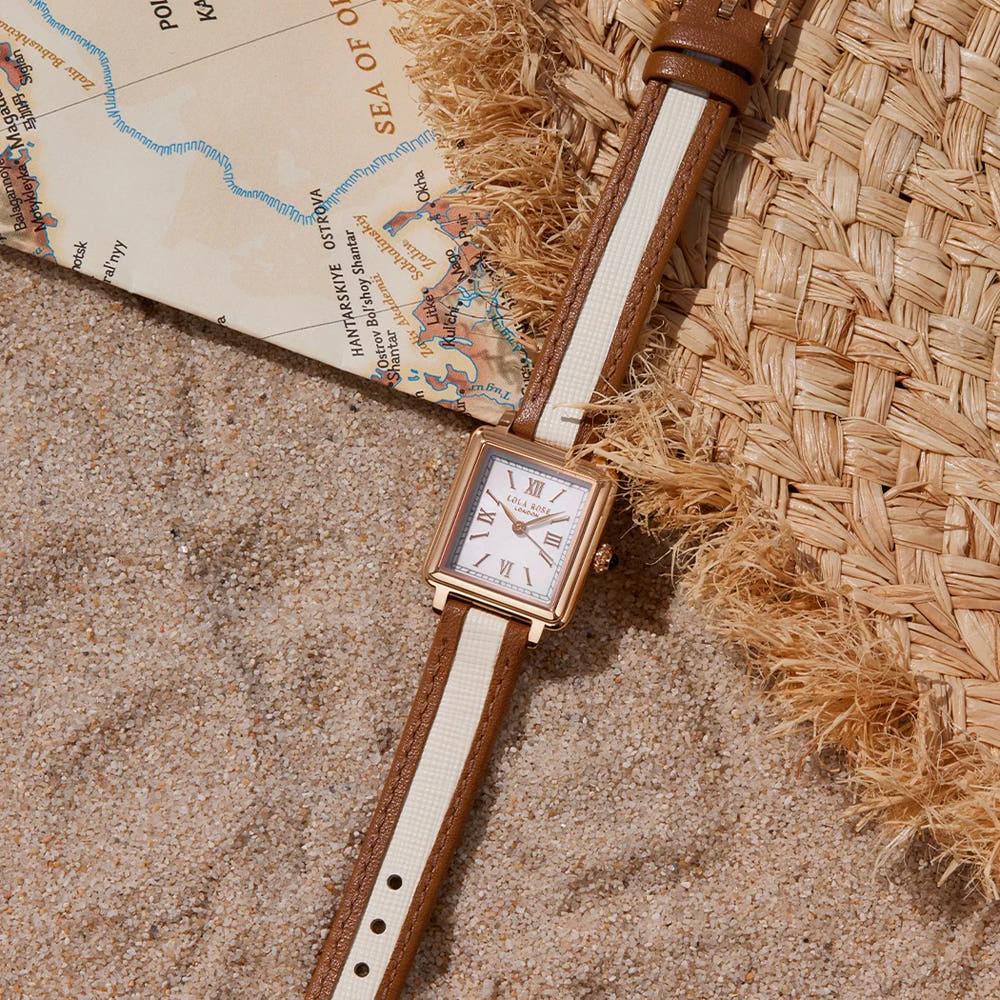 Two-Tone Leather Strap