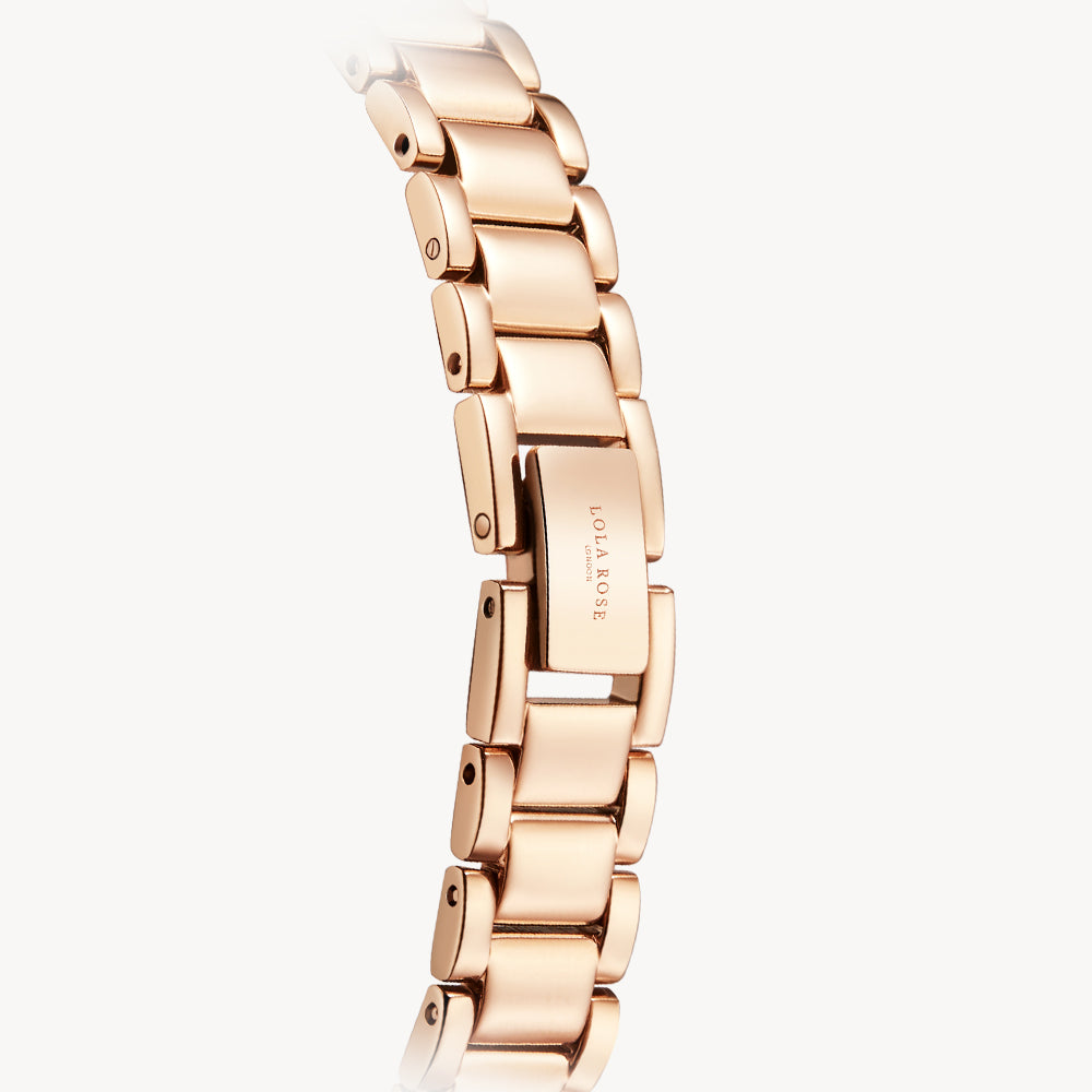 Ms Lola Slender Waist Light Pink Jelly Stone Watch With Two Strap Set
