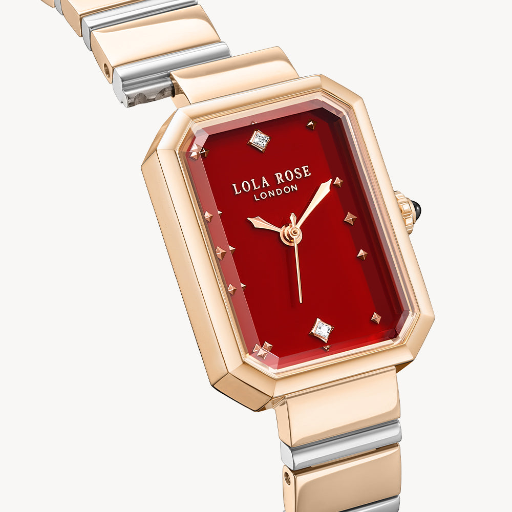 Ms Lola Carnelian Watch With Two Strap Set