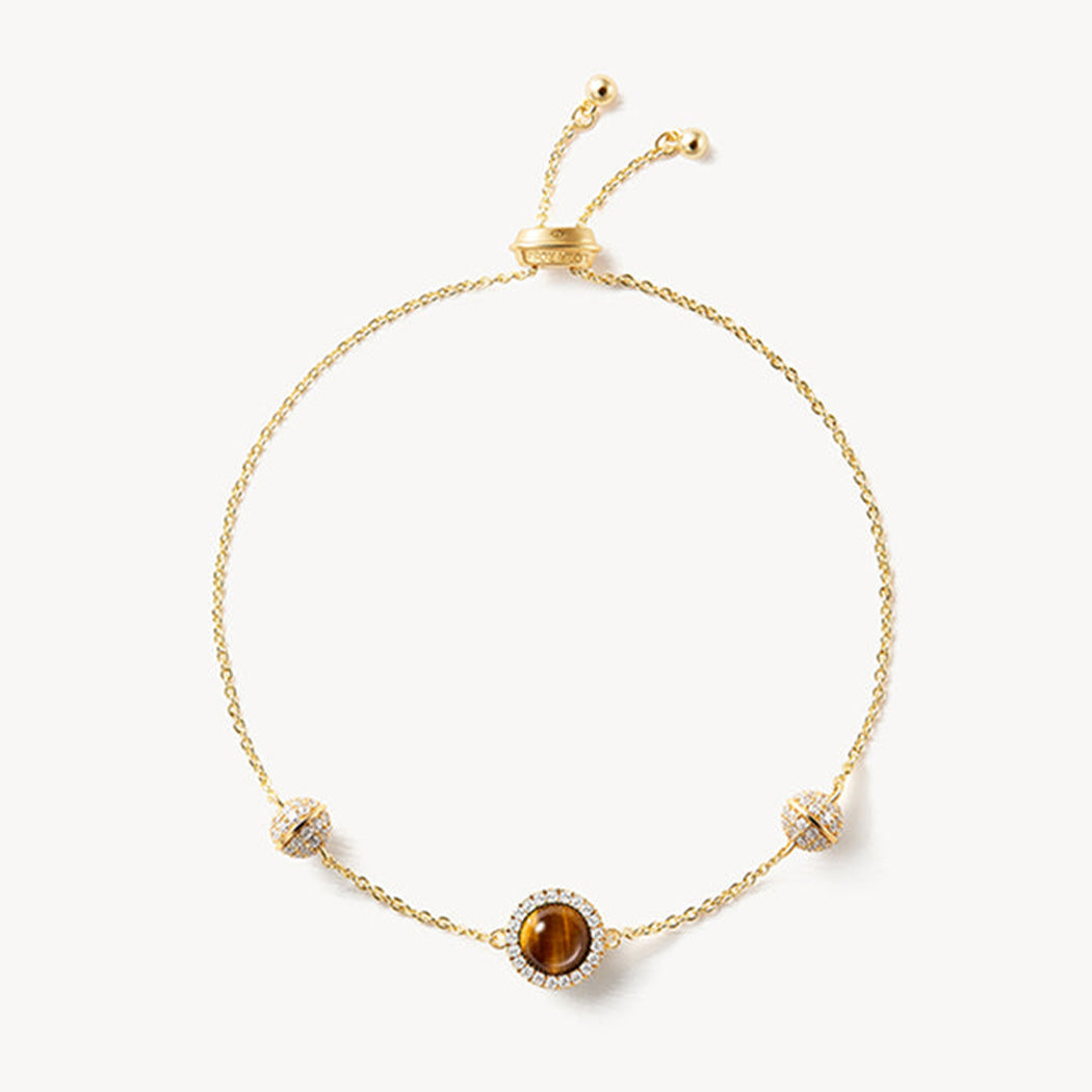 Heliocentric Tiger's Eye Bracelet