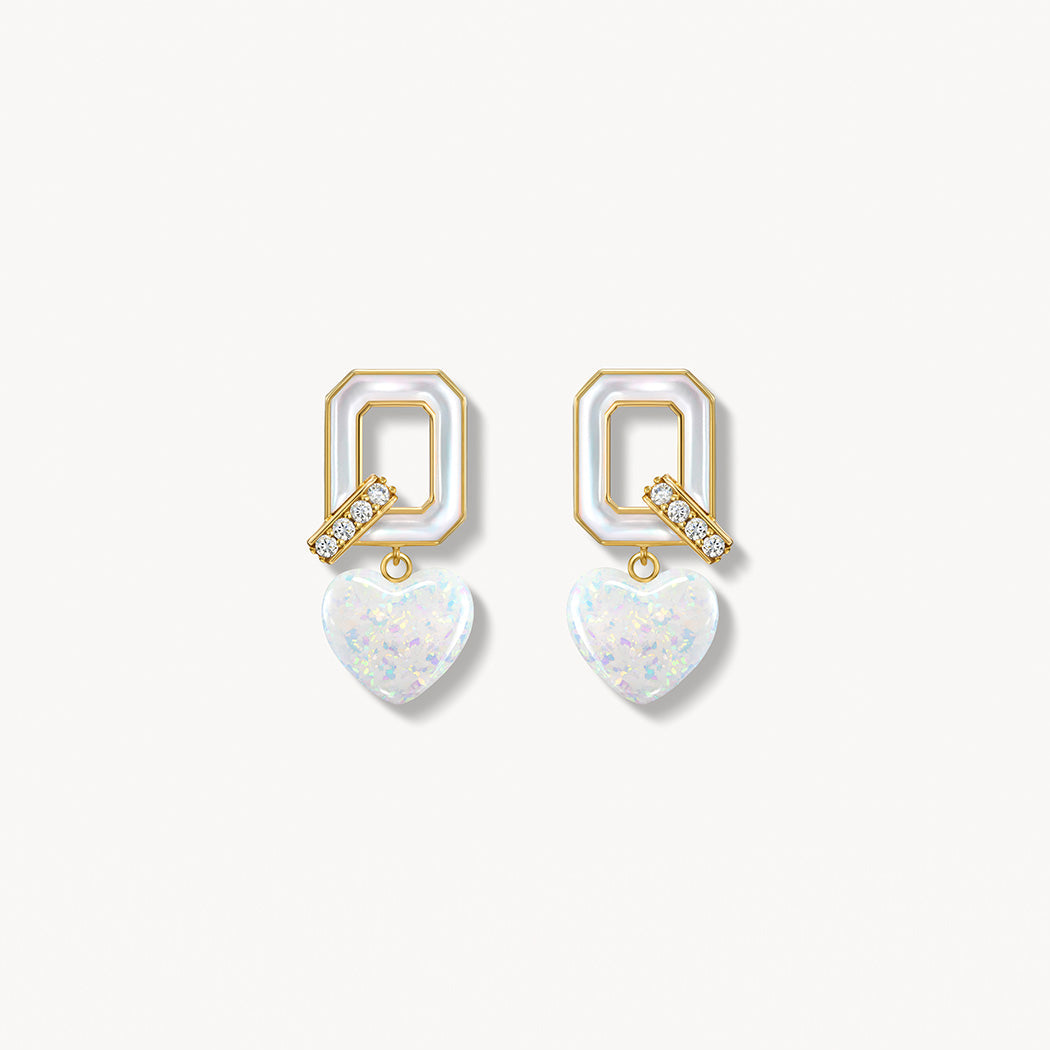 Lola Q Mother of Pearl Earrings