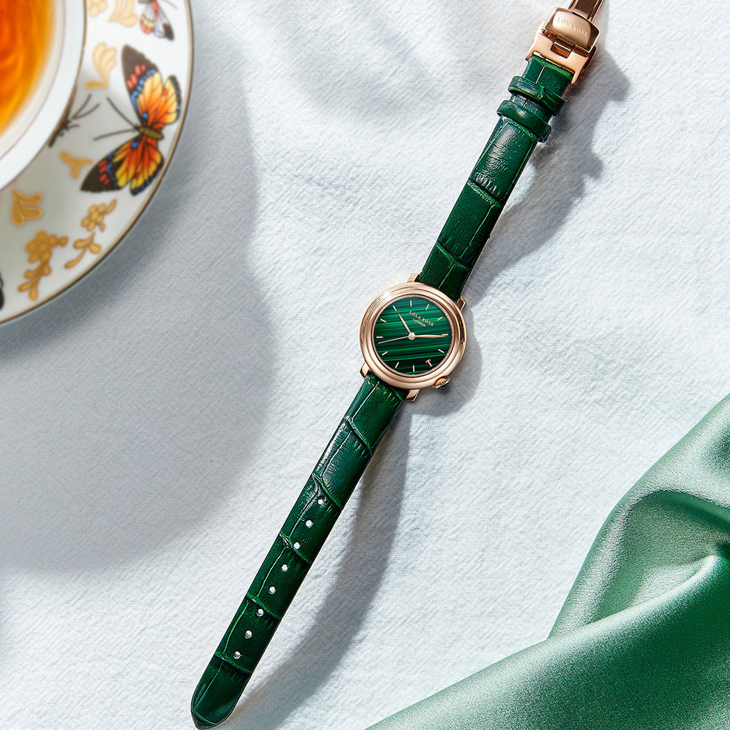 Lola Rose Malachite Watch LR2301