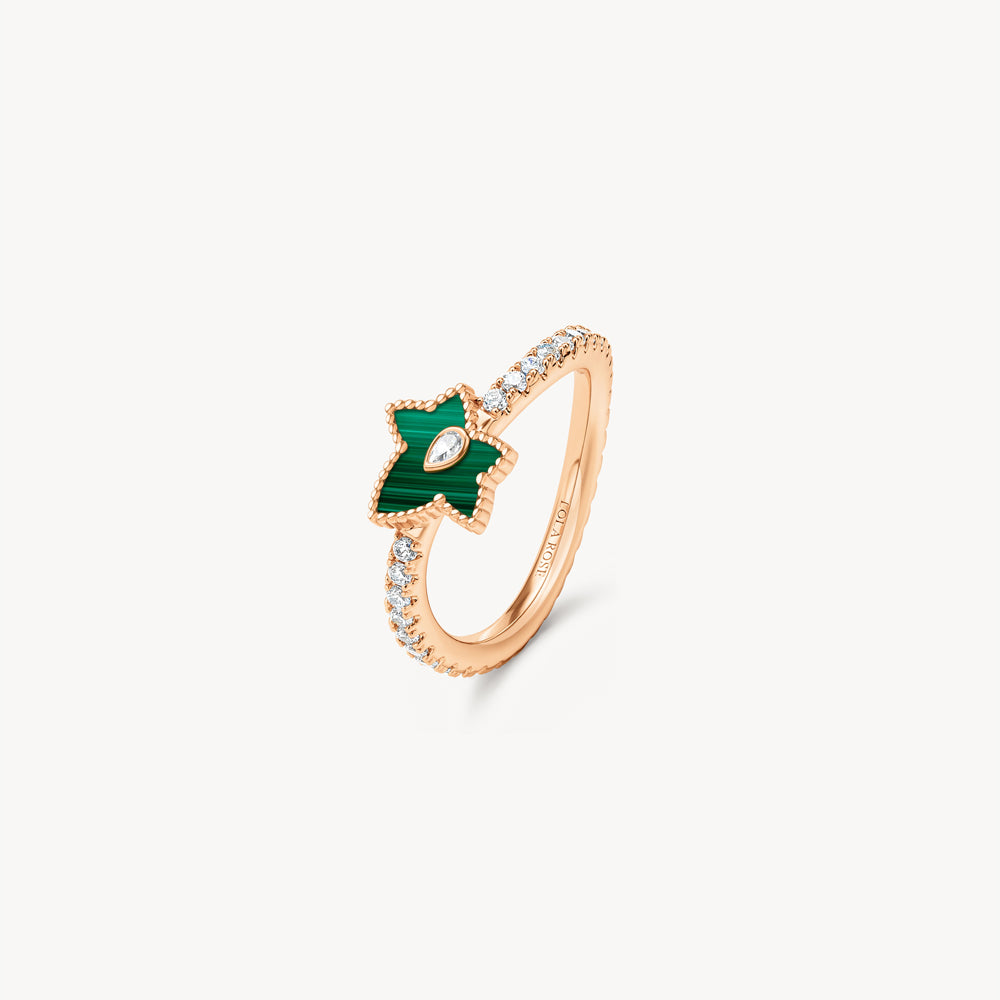 Ivy Malachite Ring