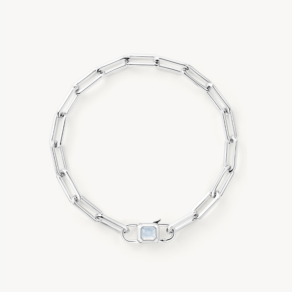 Urban Silver Chain Bracelet