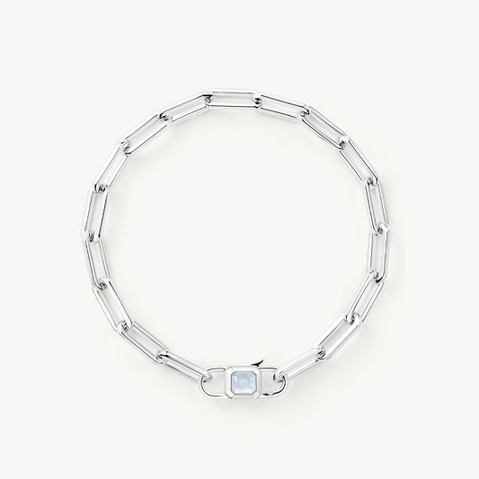 Urban Silver Chain Bracelet