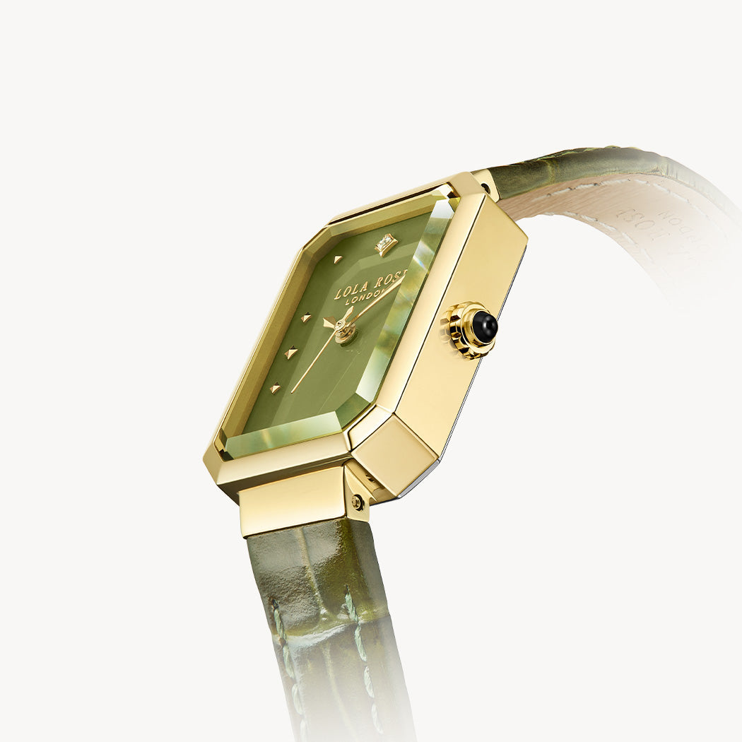 Ms Lola Green Onyx Watch