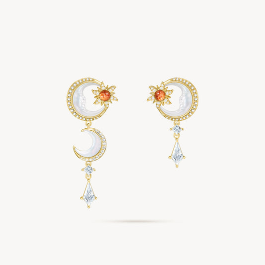 Astrology Moon Earrings