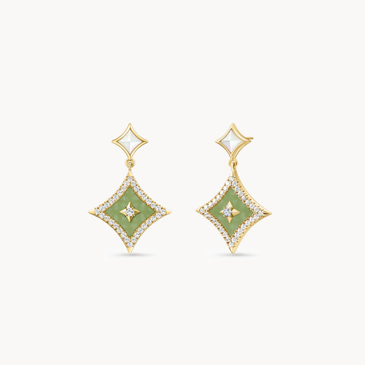 Starry Aventurine Earrings