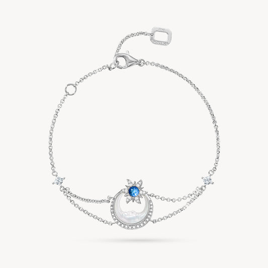 Astrology Moon Mother of Pearl Bracelet