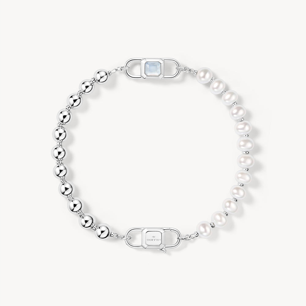 Urban Pearl  & Mother-of-Pearl Bracelet