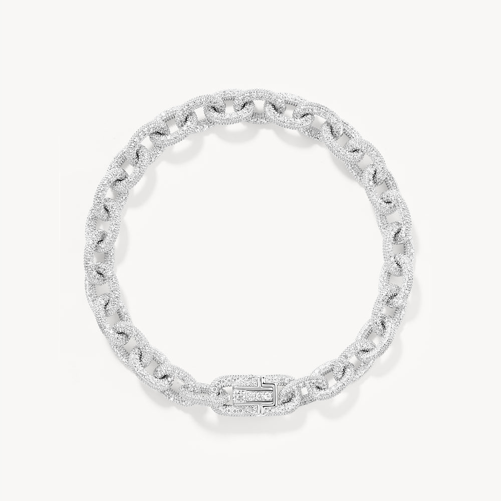 Urban Silver Cubic Bracelet