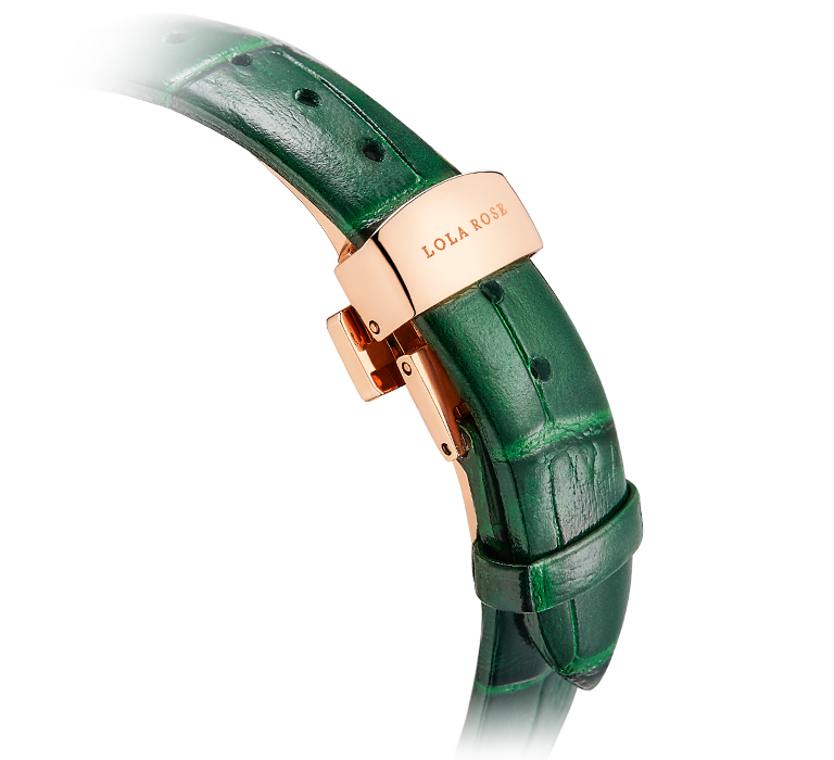 Lola Rose Malachite Watch With Zircon LR2304