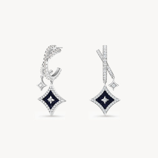 Starry Blue Sandstone Earrings