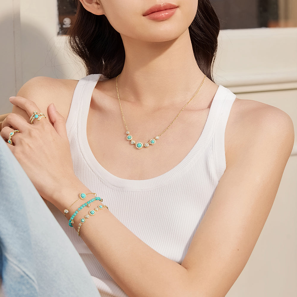 Heliocentric Opal Bracelet