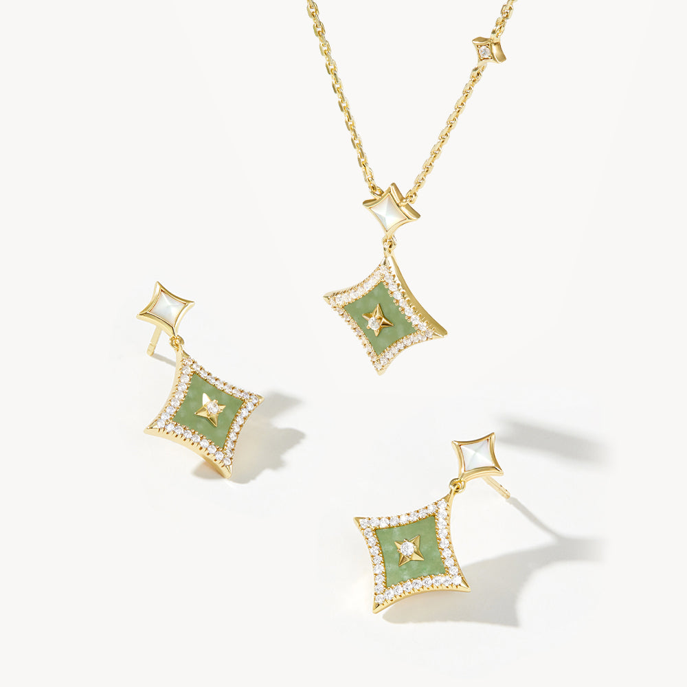 Starry Aventurine Earrings