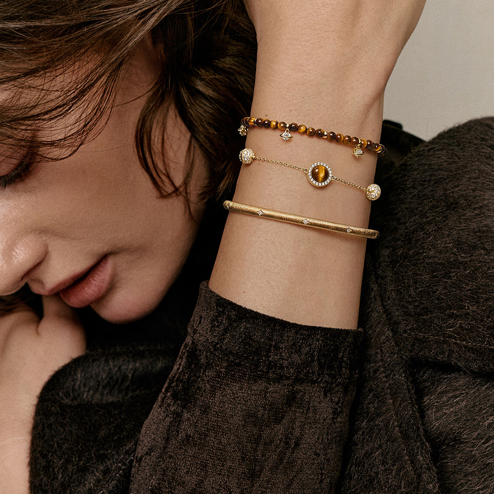 Heliocentric Zircon Bracelet