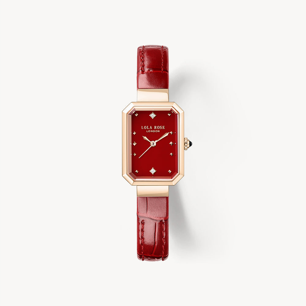Ms Lola Carnelian Watch With Two Strap Set