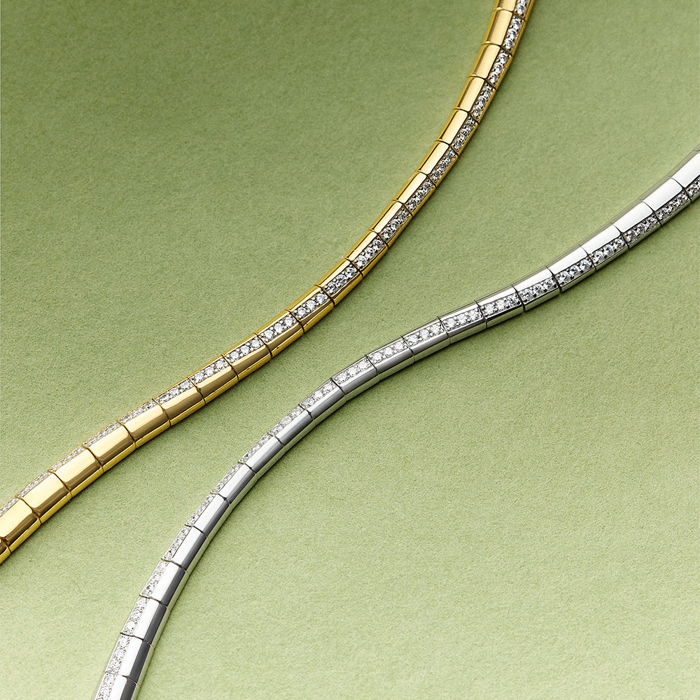 Vyne Zircon Statement Silver Bracelet