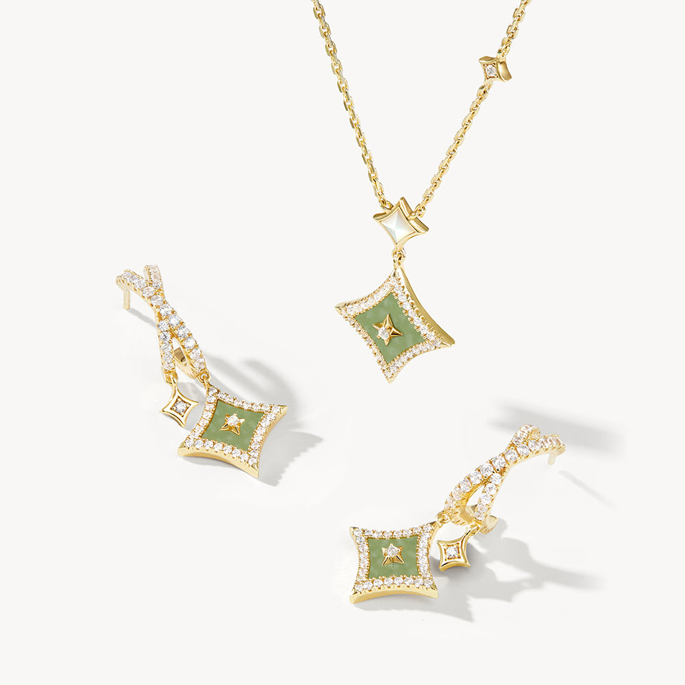 Starry Aventurine Earrings