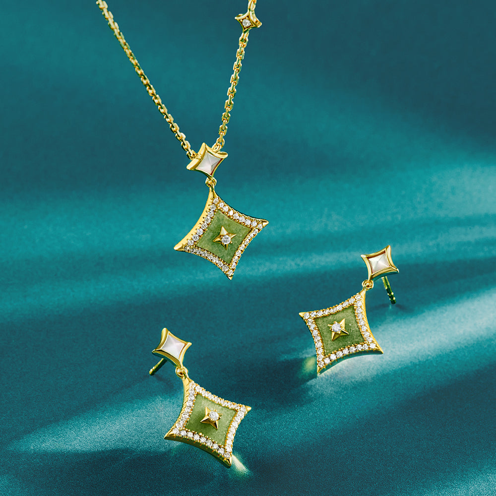 Starry Aventurine Earrings