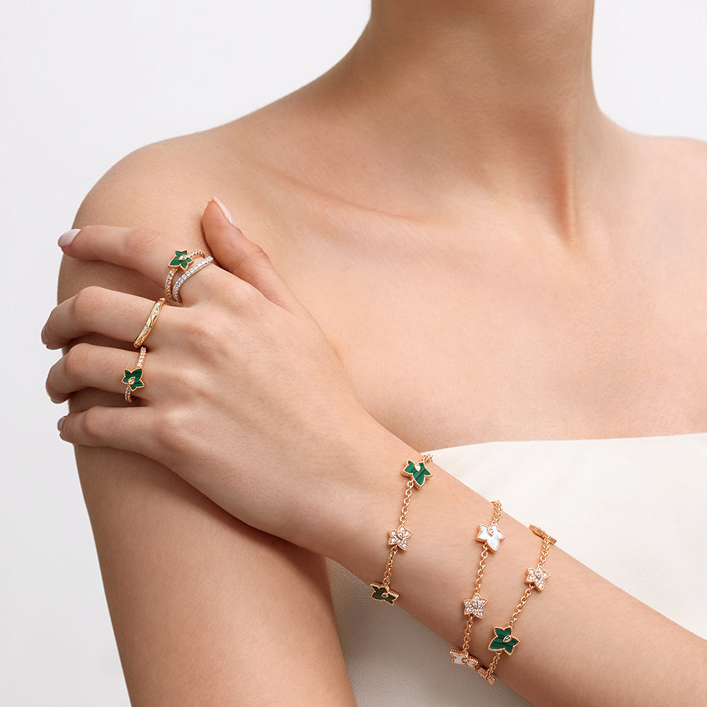 Ivy Malachite Ring