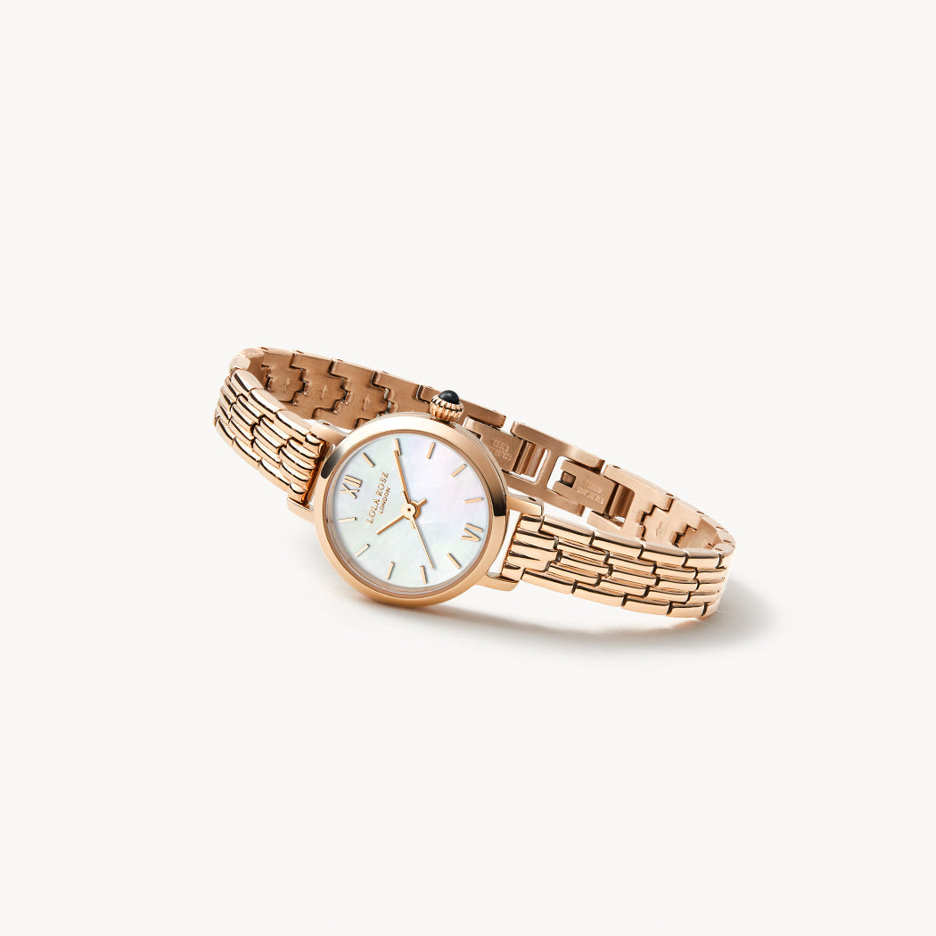 Golden Halo Mother of Pearl Watch