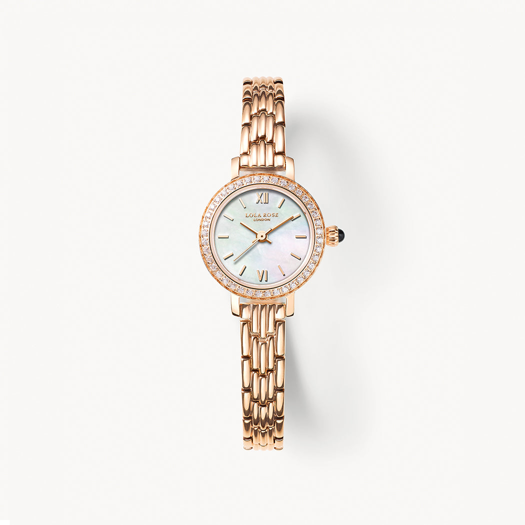 Golden Halo Mother of Pearl Watch