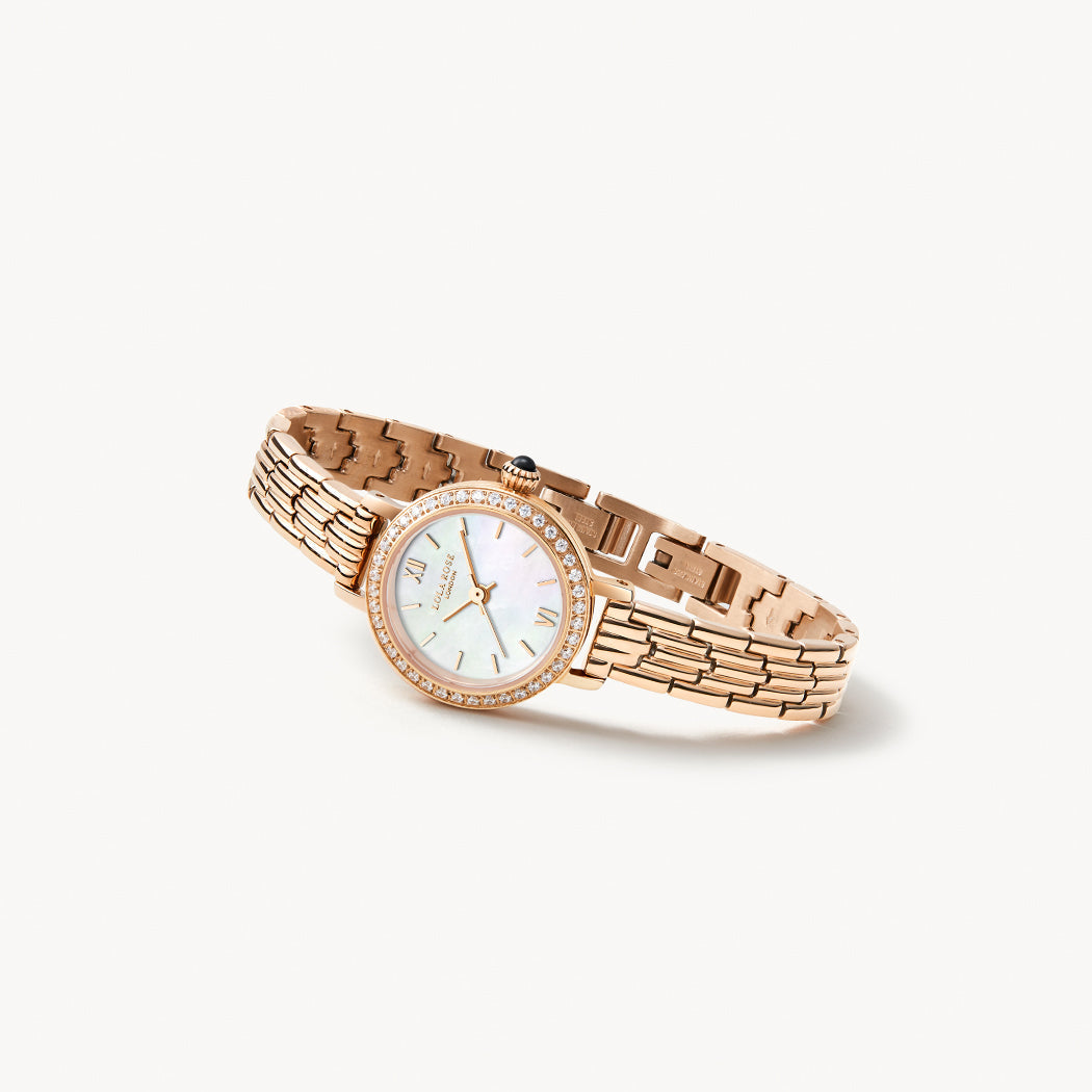 Golden Halo Mother of Pearl Watch