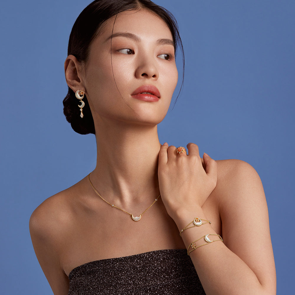 Astrology Moon Earrings