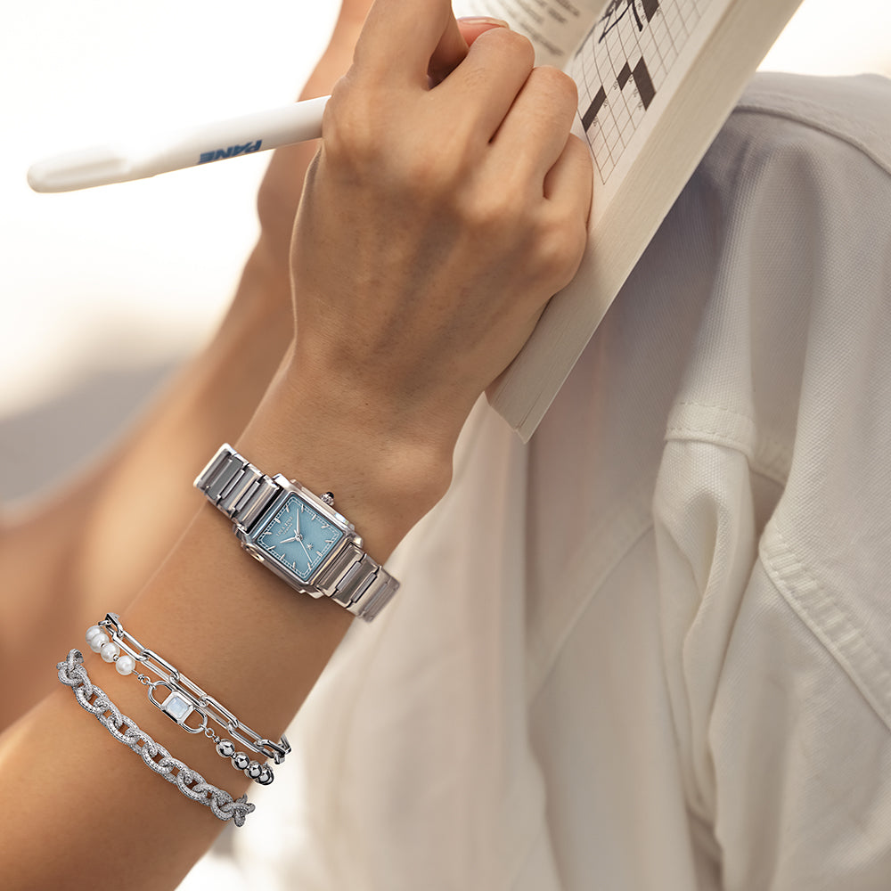 Urban Silver Chain Bracelet