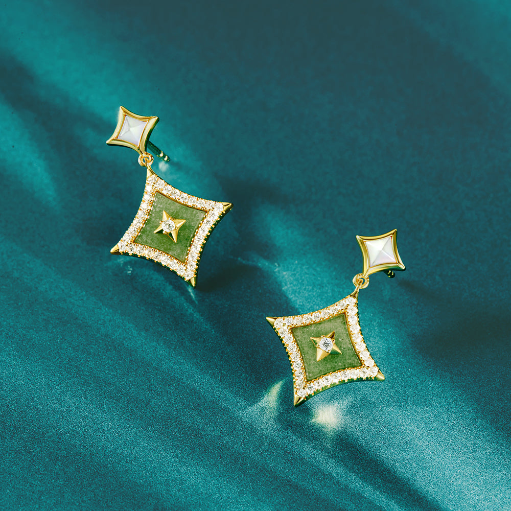 Starry Aventurine Earrings
