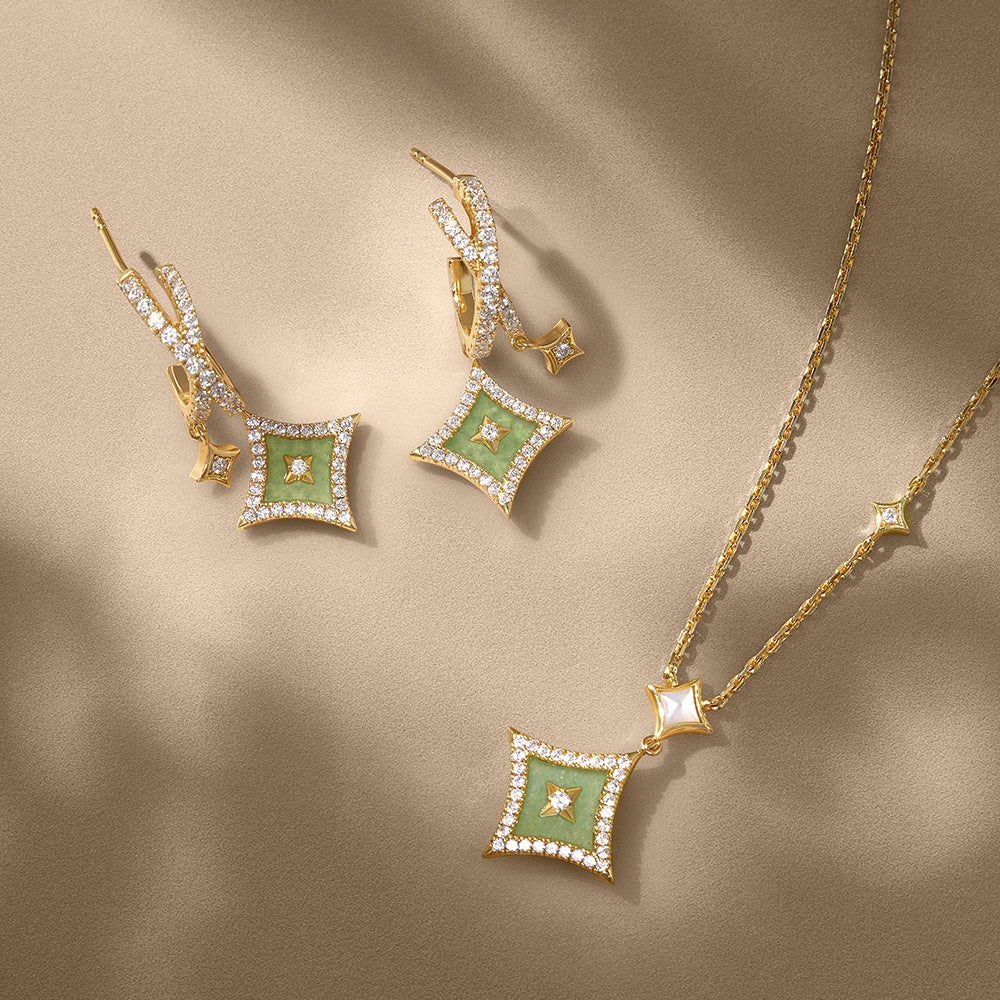 Starry Aventurine Earrings