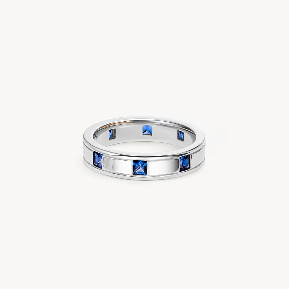 Full of Love Blue Gem Ring