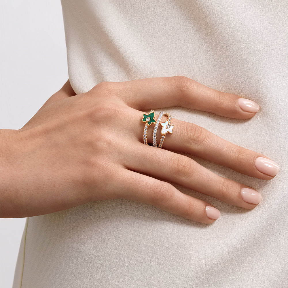 Ivy Malachite Ring