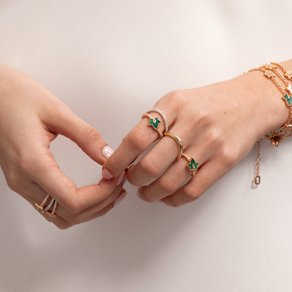 Vyne Zircon Drop Ring