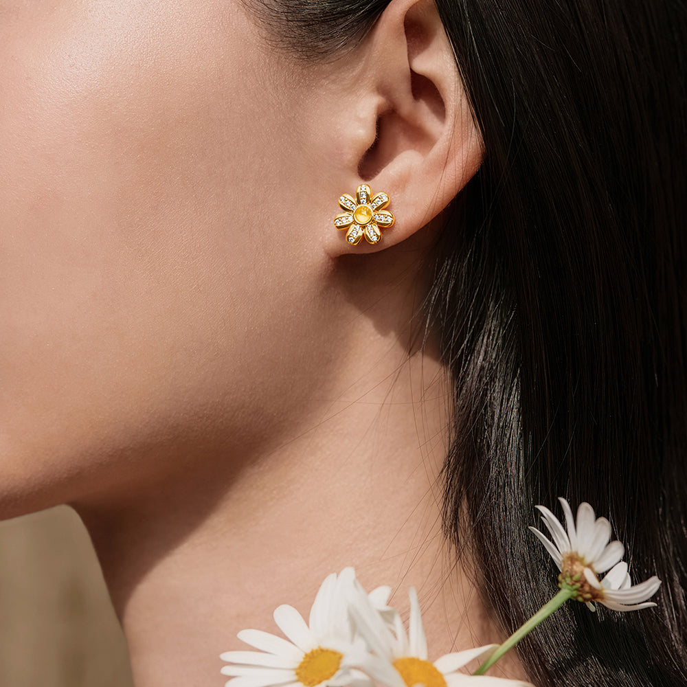 Daisy Stud Earrings
