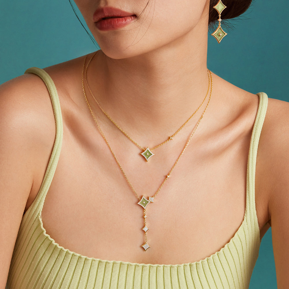 Starry Aventurine Starlight Necklace