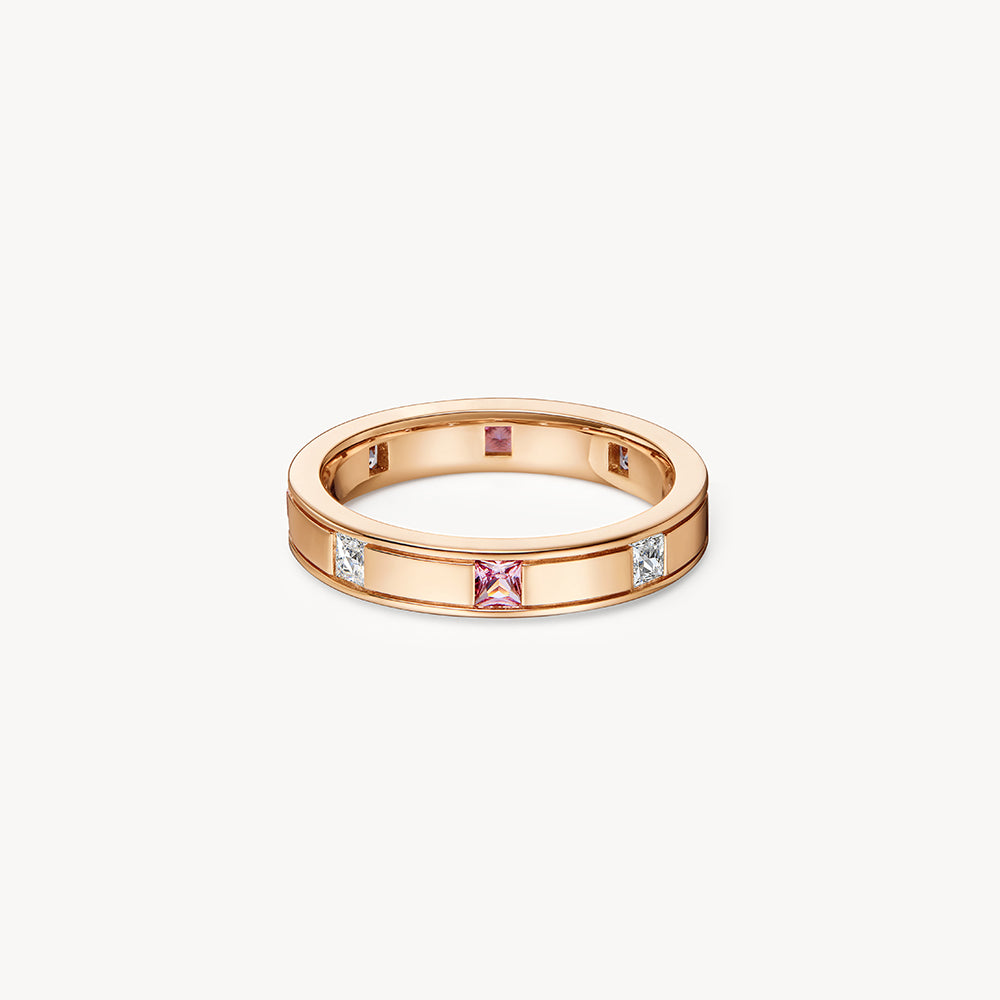 Full of Love Pink Gem Ring