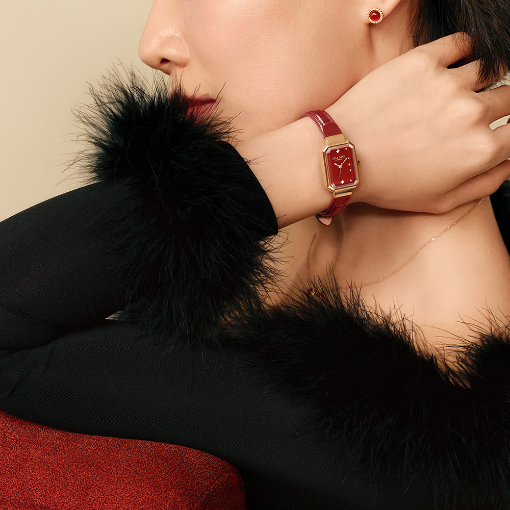 Ms Lola Carnelian Watch With Two Strap Set
