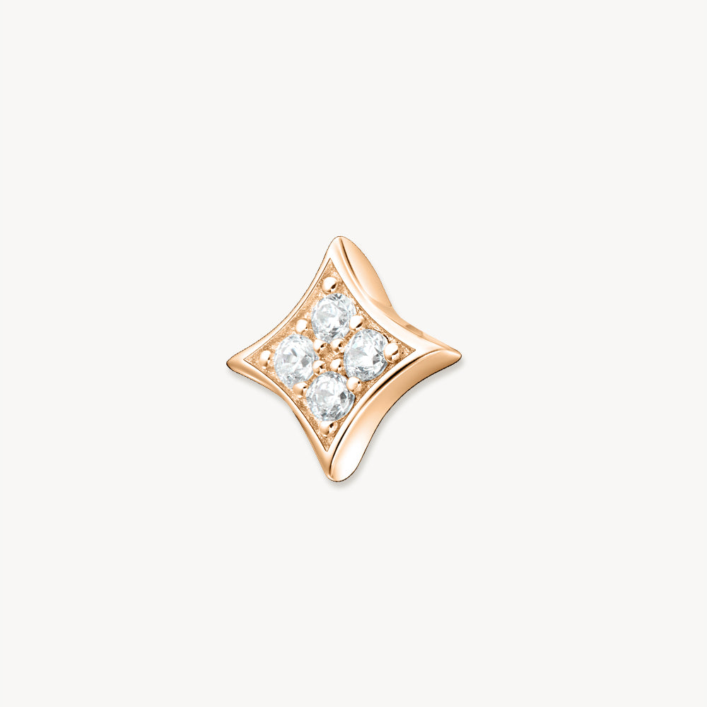 Starry Pink Mother of Pearl Ring