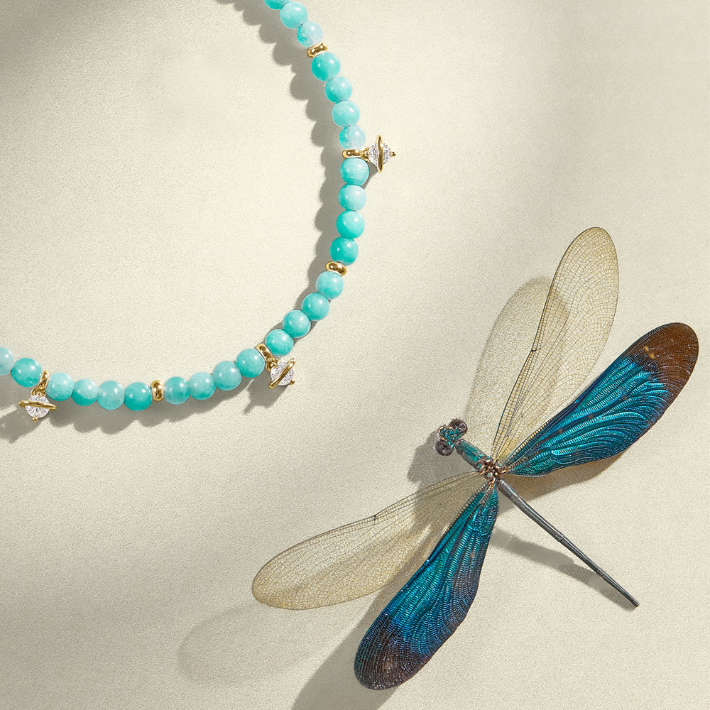 New Heliocentric Amazonite Bracelet